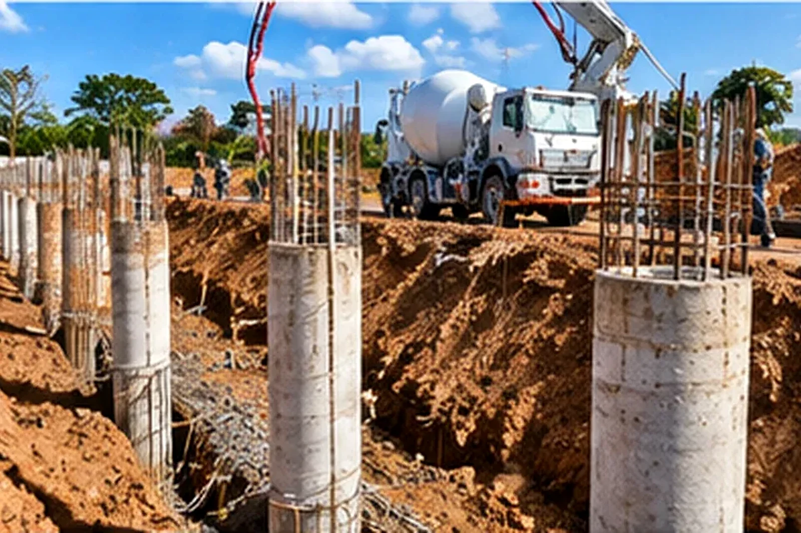 Concreto usinado, concretagem e bombeamento em Gama DF - imagem 25