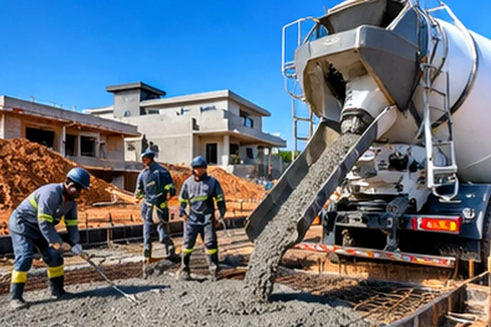 Concreto usinado, concretagem e bombeamento em Gama DF - imagem 48